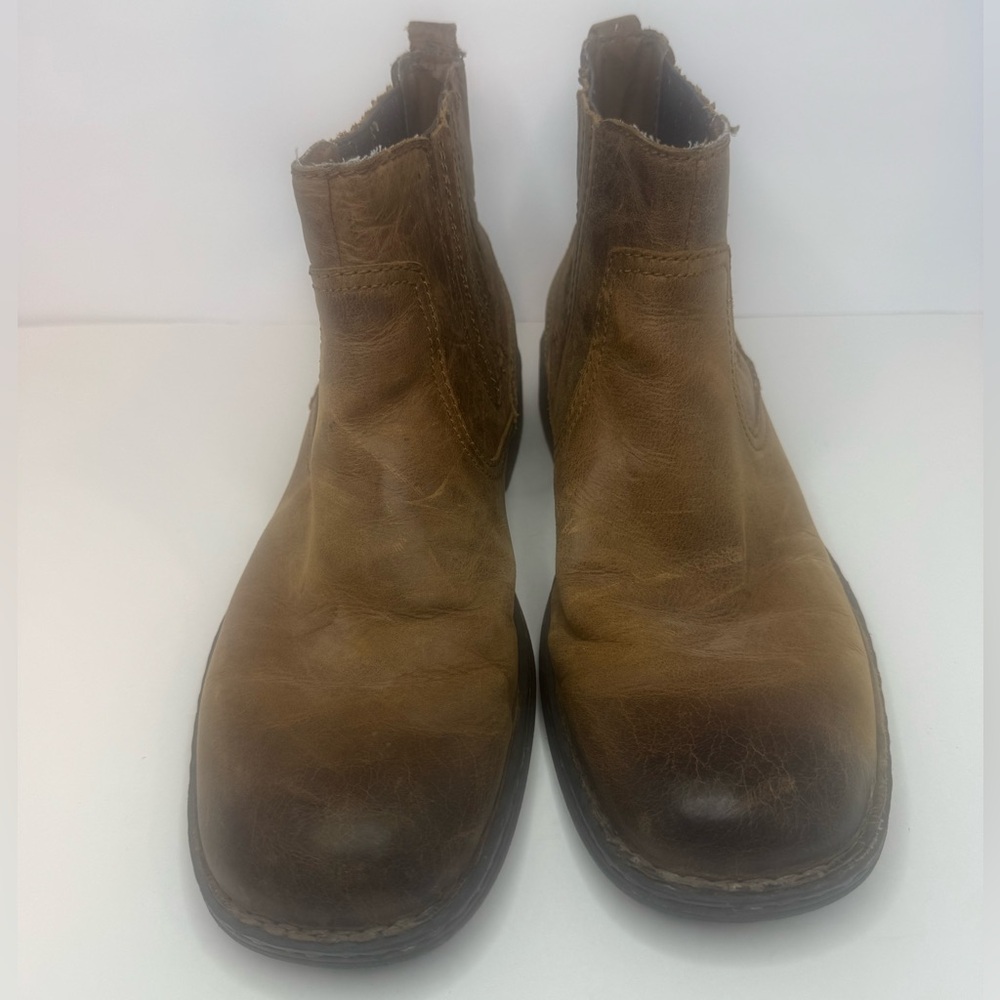 B.O.C Brown Leather Boots Size 11.5